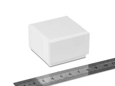 Boîte pour bague, Gomme blanche - Image Standard - 3