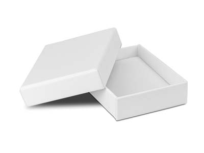 Boîte pour pendentif, Gomme blanche