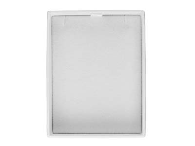 Boîte pour pendentif, Gomme blanche - Image Standard - 4