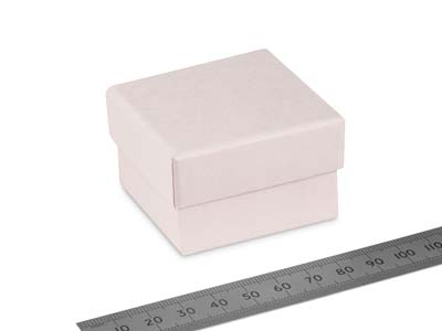 Ecrin pour bague, Carton rose pastel - Image Standard - 3