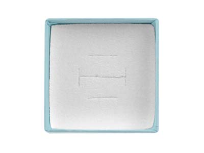 Ecrin pour bague, Carton bleu pastel - Image Standard - 4