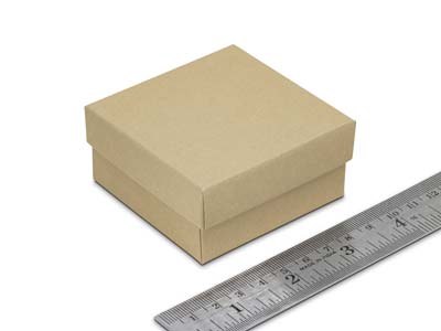 Boîte pour bague, Papier kraft recyclé - Image Standard - 3