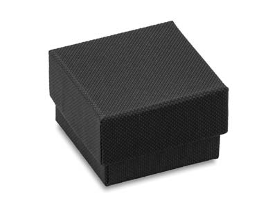 Boîte pour bague, Carton noir mat - Image Standard - 2