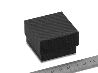 Boîte pour bague, Carton noir mat - Image Standard - 4