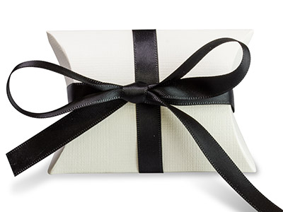 Ruban de satin Noir 10 mm, 25 mètres - Image Standard - 2