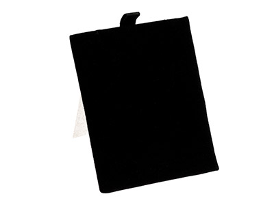 Ecrin pour pendentif, Carton noir et argent - Image Standard - 5