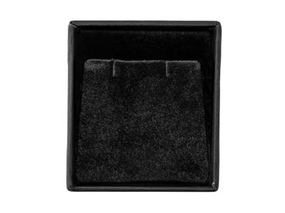 Ecrin pour boucles d'oreilles Premium, Gomme noire - Image Standard - 7