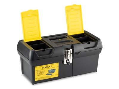 Boîte à outils pour étudiants, plastique noir, Stanley - Image Standard - 3