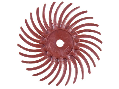 Disque abrasif rouge non monté, diamètre 19 mm, grain moyen, 3M Company, sachet de 6 - Image Standard - 1
