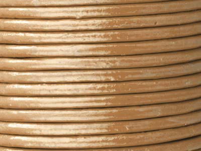 Cordon de cuir Naturel 2 mm, 5 mètres - Image Standard - 2