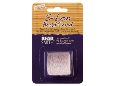 Cordon S-Lon Bead Cord Beadsmith couleur Poudre 0,50 mm, 70 mètres - Image Standard - 2