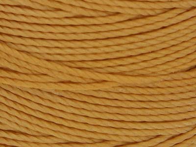 Cordon marigold 0,50 mm,Tex 210 S-Lon Beadsmith, bobine de 70 mètres - Image Standard - 5