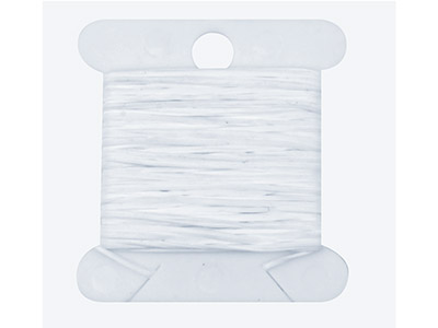 Fil élastique Beadalon multi-brins 1 mm, Blanc, 5 mètres - Image Standard - 2