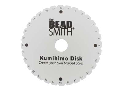 Disque de tressage Kumihimo, 15 cm, Beadsmith