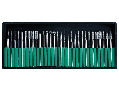 Jeu-de-30-fraises-diamantées,-large