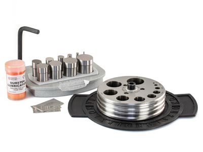 Jeu de 10 découpoirs sur socle, forme ronde de 3 à 32 mm, Durston - Image Standard - 2