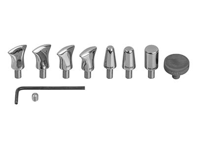 Kit marteaux de luxe avec 7 pannes métalliques et support, Fretz - Image Standard - 5