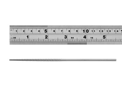Jeu de 6 limes râpe pour cire, 140 mm grain fin, Vallorbe - Image Standard - 7