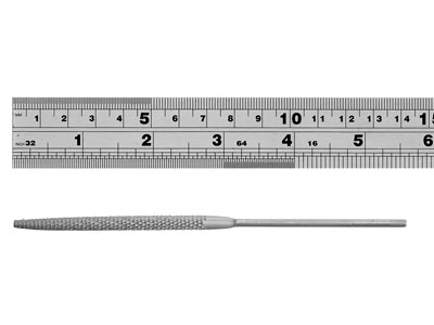 Jeu de 6 limes râpe pour cire, 140 mm grain fin, Vallorbe - Image Standard - 8