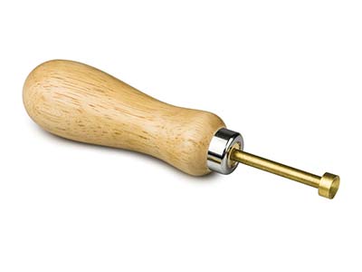 Poussoir avec 7 têtes rondes interchangeables en laiton - Image Standard - 2