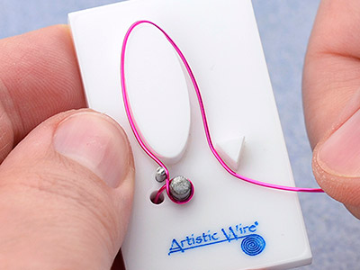 Gabarit pour systèmes Oreilles percées, crochets fils avec anneaux, Beadalon - Image Standard - 2