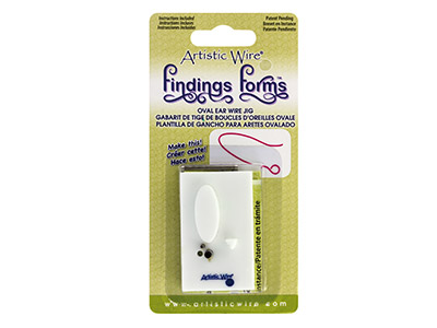 Gabarit pour systèmes Oreilles percées, crochets fils avec anneaux, Beadalon - Image Standard - 3