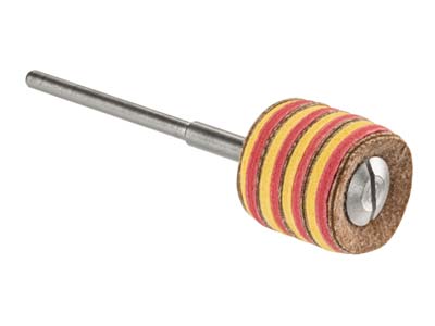 Brossette en suede sans peluche, dur, 15 mm - Image Standard - 1