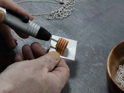 Brossette en suede sans peluche, dur, 15 mm - Image Standard - 4