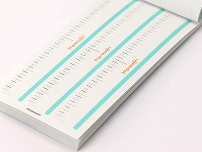 Carnet ImpressArt, feuillets guide de poiçonnage bracelet - Image Standard - 4