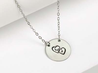 Poinçon ImpressArt, motif Coeurs entrelacés, 9,50 mm - Image Standard - 3