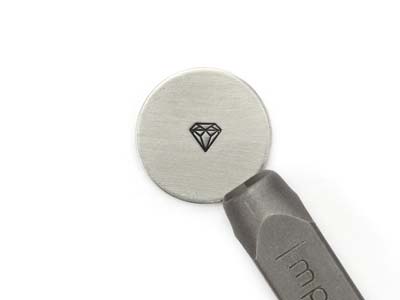 Poinçon ImpressArt Signature, motif Diamant, 6 mm