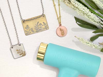 Poinçon ImpressArt Signature, motif Brin numéro 1, 6 mm - Image Standard - 2