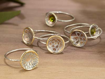 Poinçon ImpressArt Signature, motif Fleur, 9,50 mm - Image Standard - 3