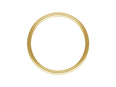 Cercle de vie 15 mm, Gold filled