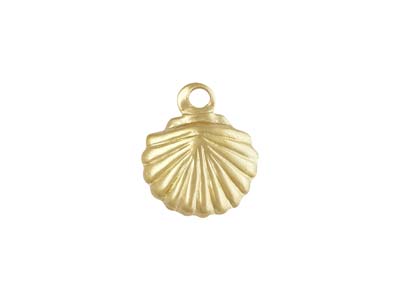 Charm Coquillage 7 mm, Gold filled