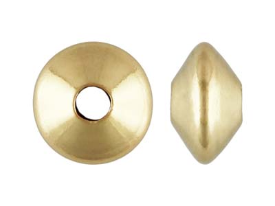 Intercalaire rondelle 4,50 mm, Gold filled, sachet de 5
