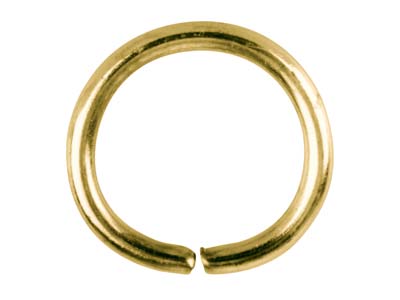 Anneau de bout 10 mm, Doré*, sachet de 100 - Image Standard - 2