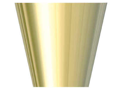 Douille conique pour pierre ronde de 4,50 mm, Or jaune 9k - Image Standard - 2