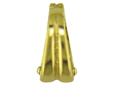 Bélière ouvrante 11 mm, double sécurité avec anneau, Or jaune 18k. Réf. 07243 - Image Standard - 3
