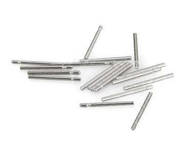 Tige pour Poussettes 9,5 x 0,8 mm, Argent 925, sachet de 10 paires - Image Standard - 2