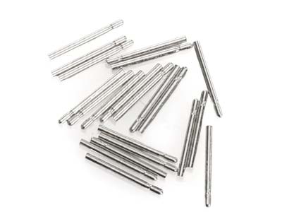 Tige pour Poussette 11,1 x 0,80 mm, Argent 925, sachet 10 paires - Image Standard - 2