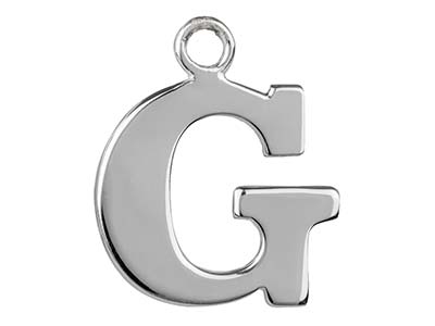 Pendentif Lettre G, Argent 925 - Image Standard - 1