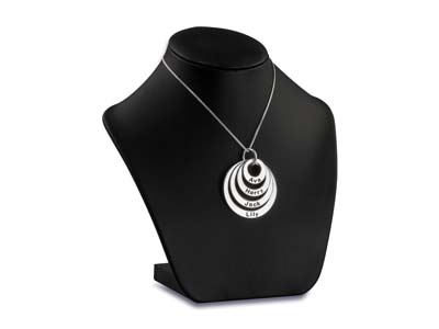 Rondelle asymétrique 26 mm, Argent 925 - Image Standard - 2