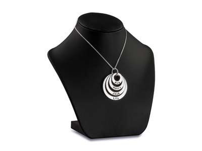 Rondelle asymétrique 32 mm, Argent 925 - Image Standard - 2