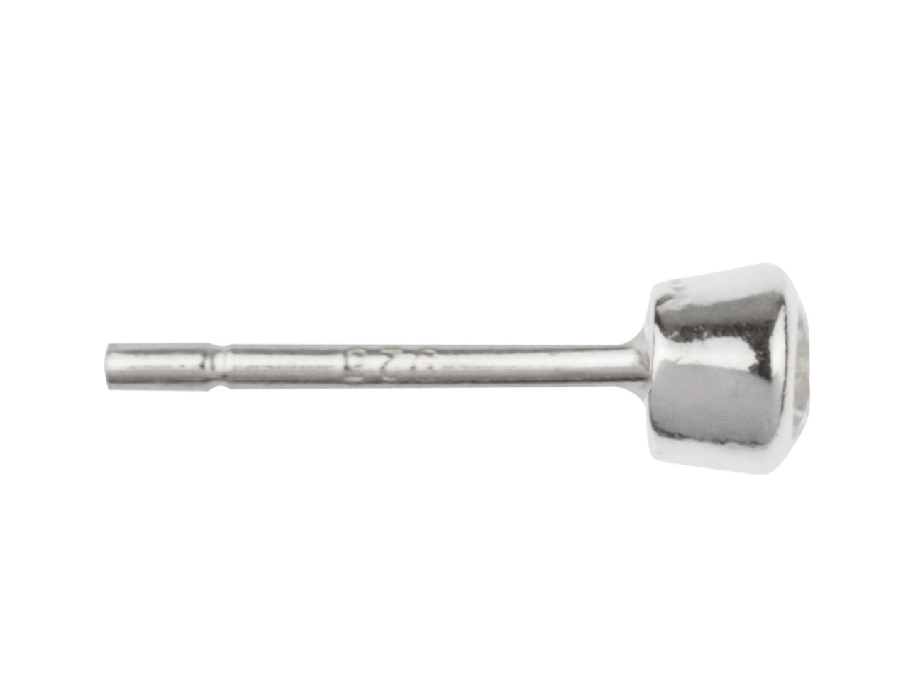 Tige VTT vintage Proflex sans fil 110 mm pince 25,4 mm argent