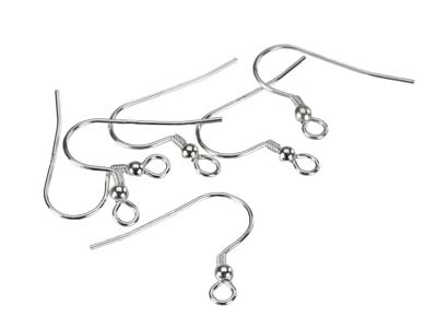 Crochet fil, Argent 925. Réf. 07462, sachet de 3 paires - Image Standard - 2