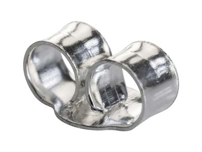 Poussette Papillon, Argent 925, sachet de 10 paires - Image Standard - 5