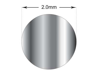 Fil tressé diamanté 2,00 mm, Argent 925 demi-dur - Image Standard - 5