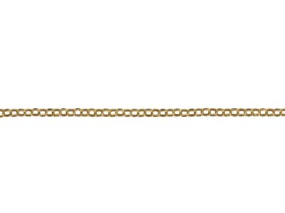 Chaîne maille Jaseron 1,10 mm, 45 cm, Gold filled - Image Standard - 3