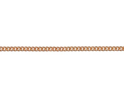 Chaîne maille Gourmette 1,2 mm, 45 cm, Rosé* - Image Standard - 3